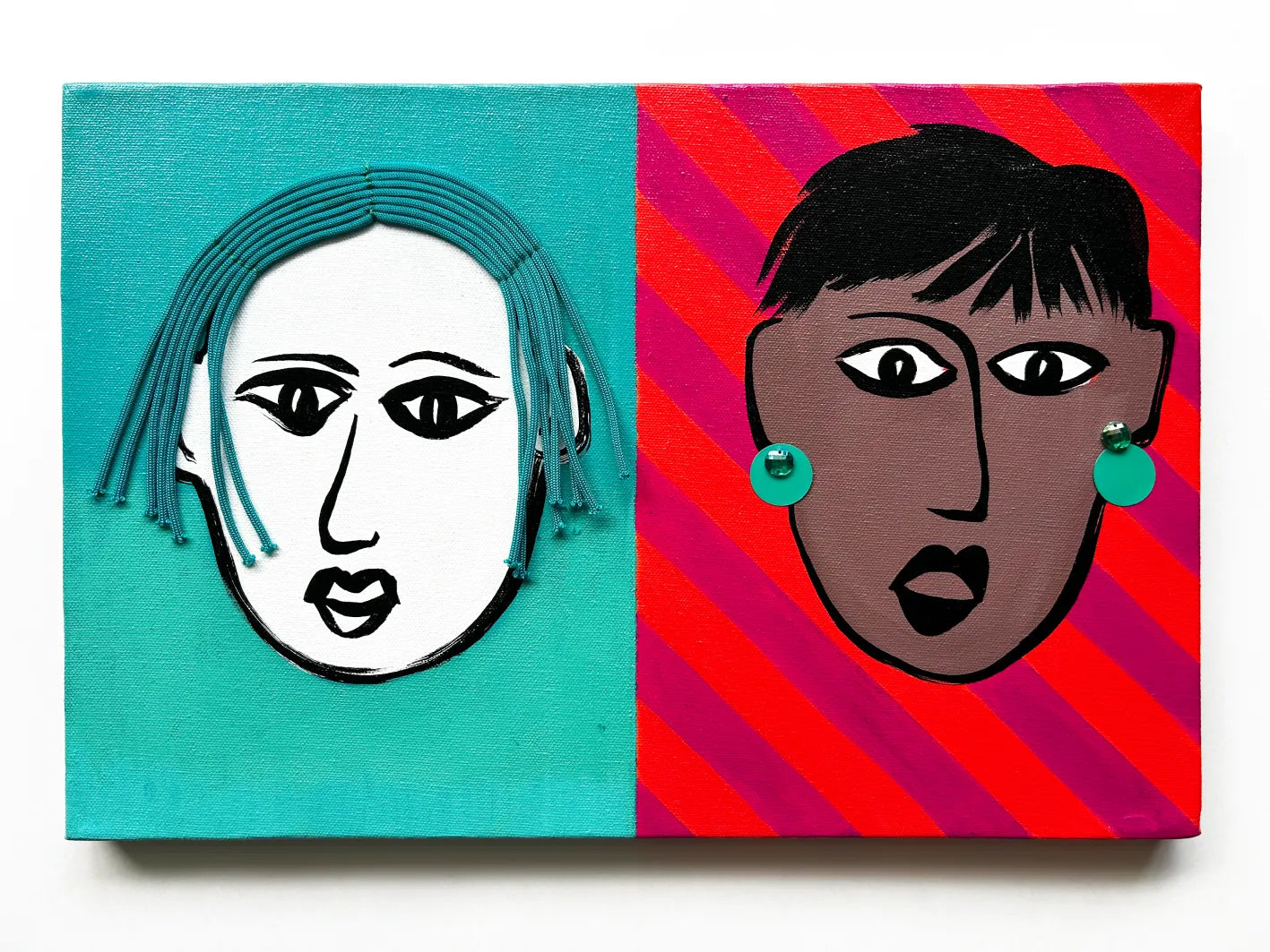Sad woman + angry woman