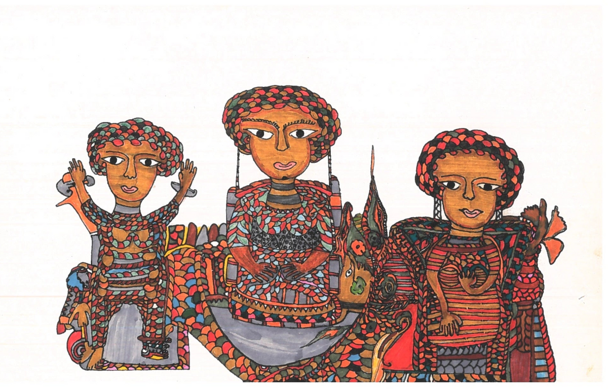Three maids