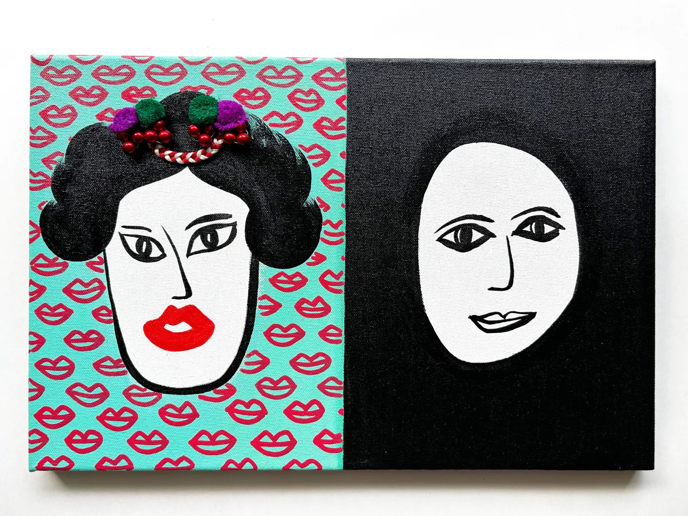 Geisha cousin + Muslim lady