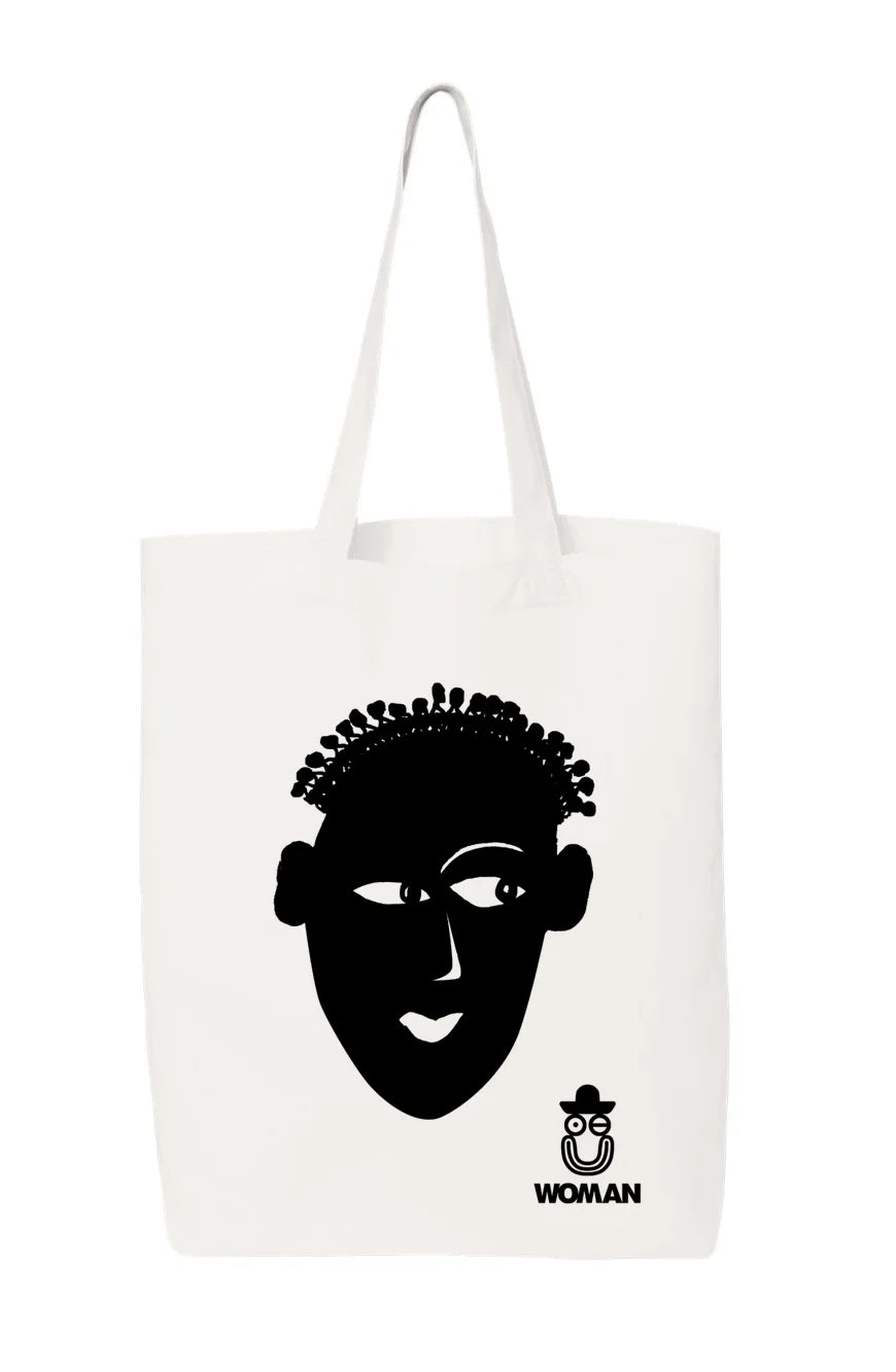 White Tote bag