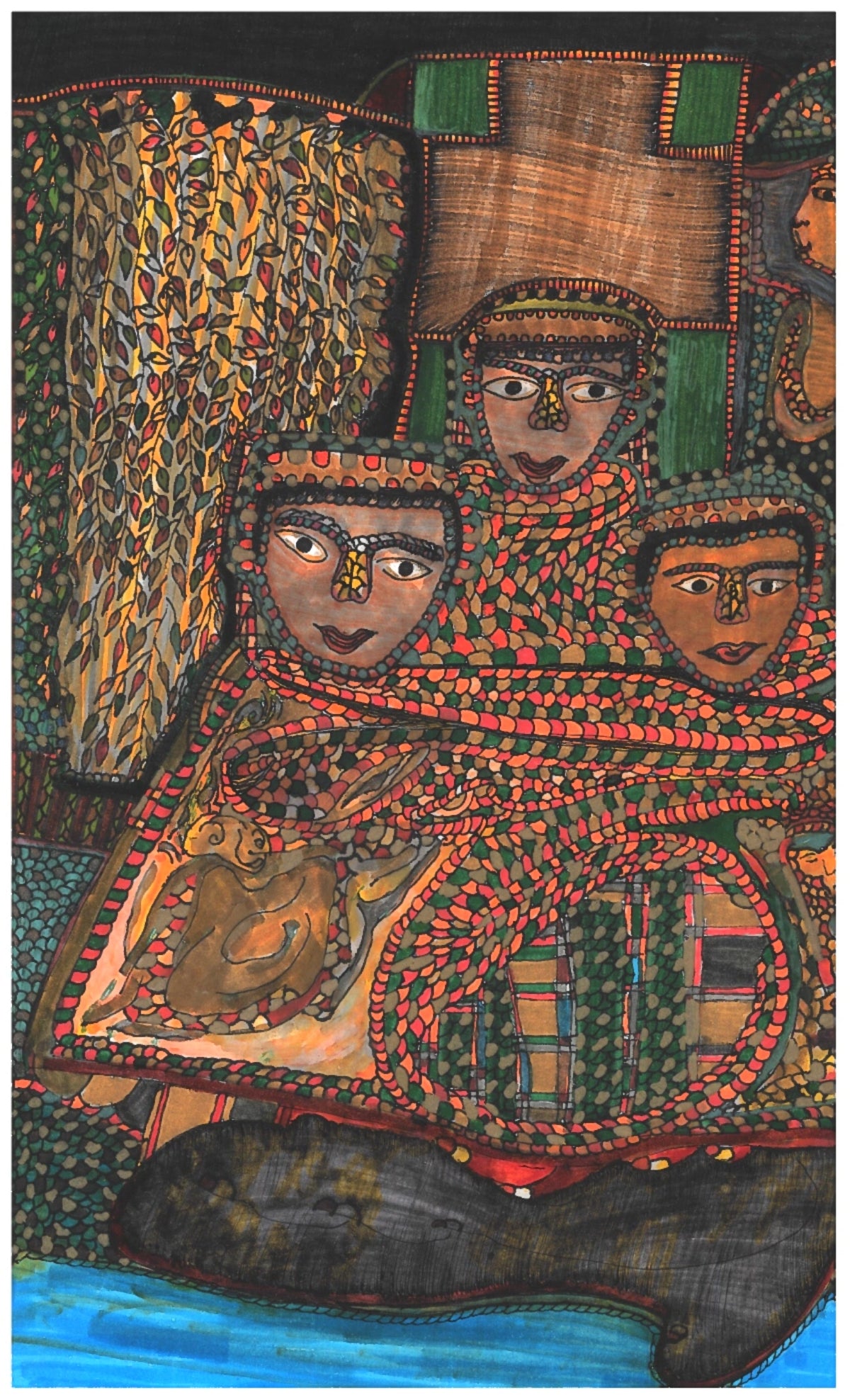 Three maids